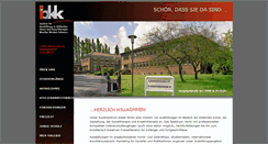 Desktop Screenshot of ibkk-kunstzentrum.de